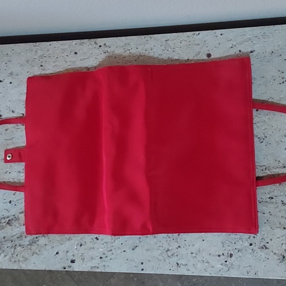 Clarins of Paris Makeup Bags - Lot of 3. 2 Wipe Off Material & 1 BONUS Velvet - Picture 8 of 12